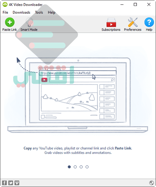 تحميل قائمة تشغيل من اليوتيوب دفعة واحدة 4k video downloader