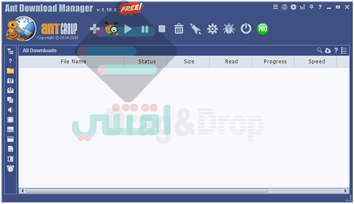 برنامج تحميل من النت سريع وسهل Ant Download Manager