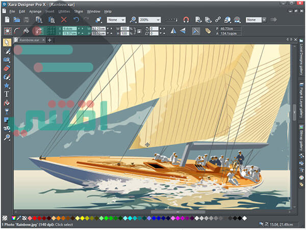 تحميل برنامج تصميم الصور للكمبيوتر Xara Designer Pro