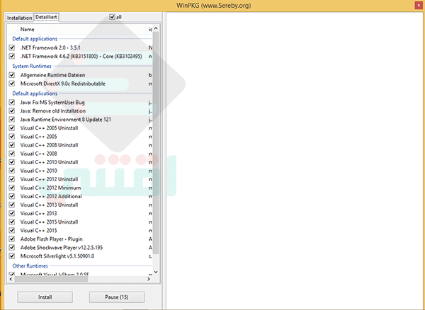 تحميل برنامج AIO Runtimes صامت لتثبيت البرامج الخدمية الهامة للويندوز