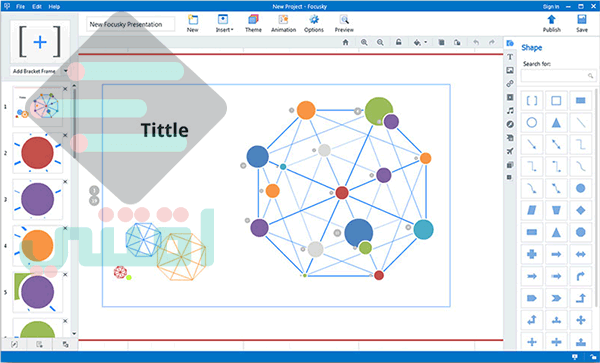 برنامج العروض التقديمية Focusky بديل بوربوينت PowerPoint مجاناً