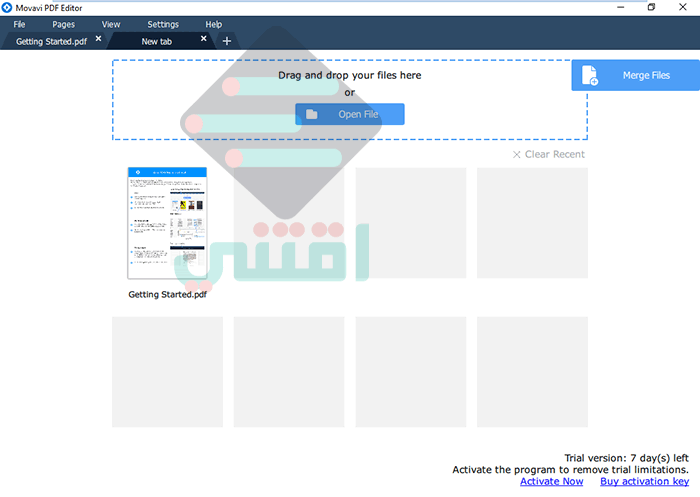 تنزيل برنامج PDF للكمبيوتر برابط مباشر Movavi PDF Editor