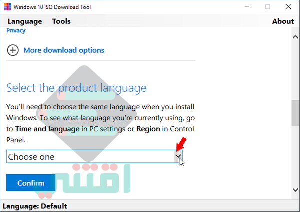تحميل ويندوز 10 برابط مباشر من مايكروسوفت Windows 10 ISO Download Tool