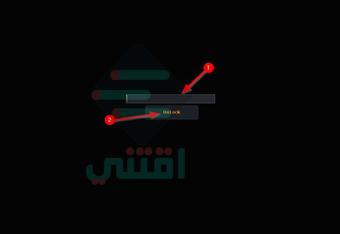 برنامج قفل سطح المكتب برقم سري مجاناً Desktop VLocker
