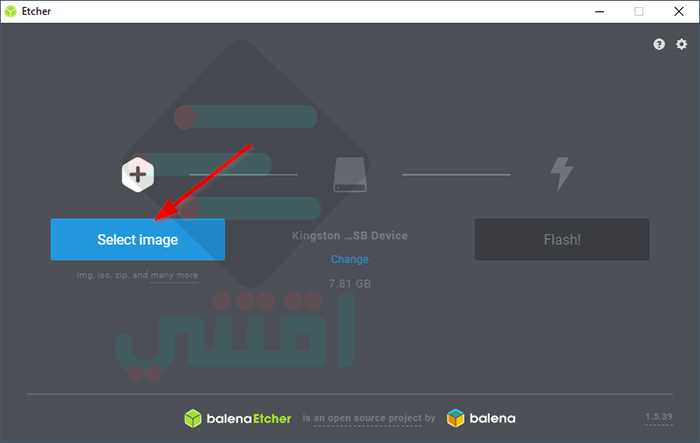 اقوى برنامج لحرق الويندوز على فلاشة USB مجاناً Etcher