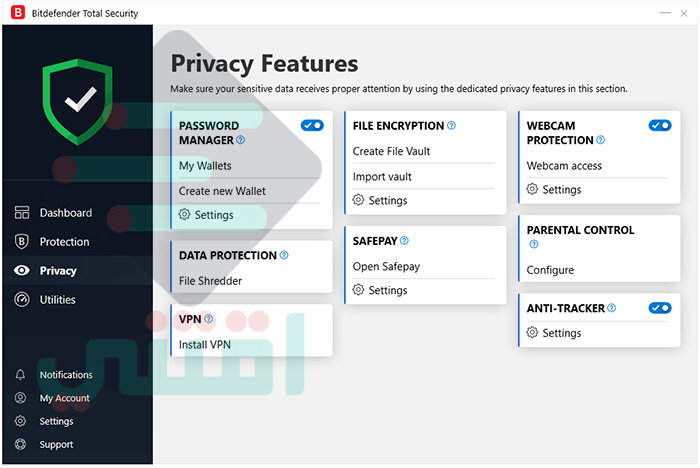 برنامج بت ديفندر مجاني Bitdefender Antivirus Free