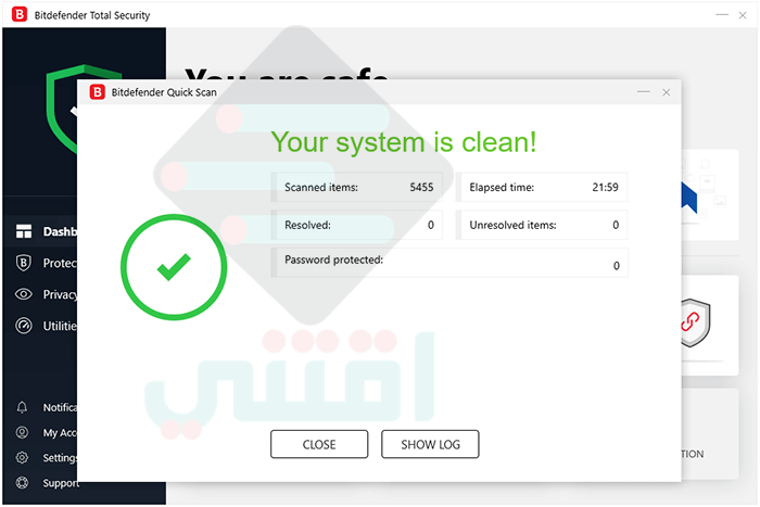 برنامج بت ديفندر مجاني Bitdefender Antivirus Free
