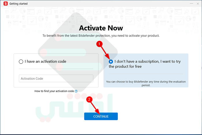 برنامج بت ديفندر مجاني Bitdefender Antivirus Free