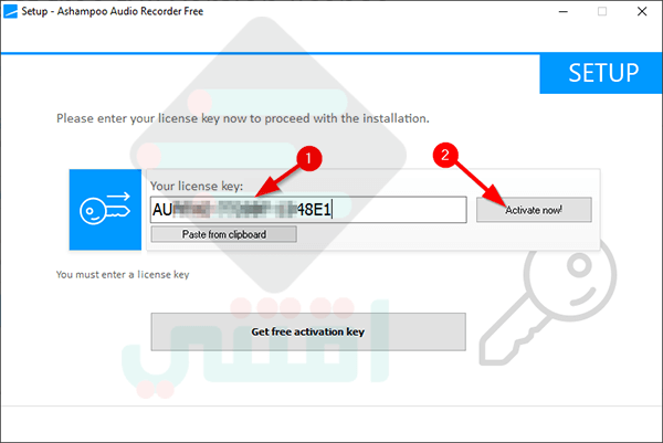 برنامج تسجيل الصوت للكمبيوتر بجودة عالية Ashampoo Audio Recorder
