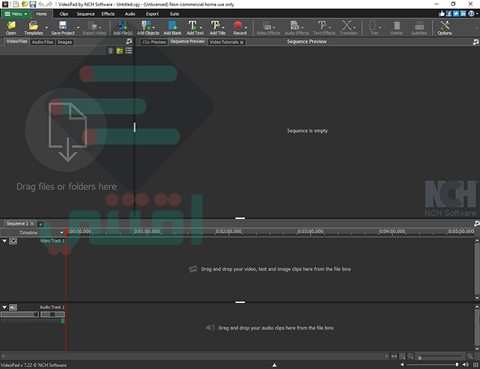 برنامج تعديل الفيديوهات للكمبيوتر والهاتف VideoPad Video Editor