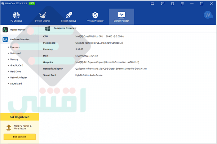 برنامج تسريع جهاز الكمبيوتر Wise Care 365 أحدث إصدار مجاناً