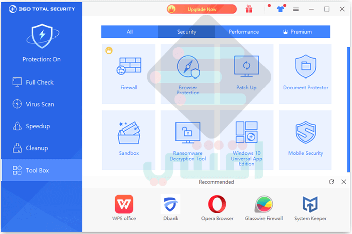 برنامج حماية من الفيروسات خفيف على الجهاز Download 360 Total Security