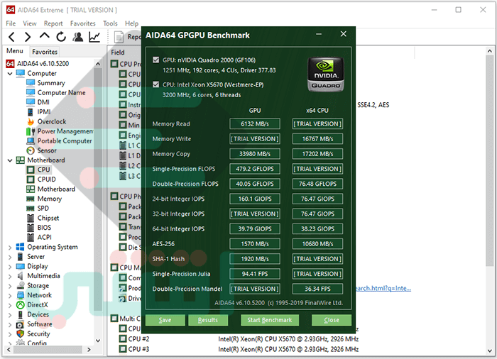برنامج AIDA64 Extreme Edition لمعرفة مكونات الجهاز واختبار الأداء