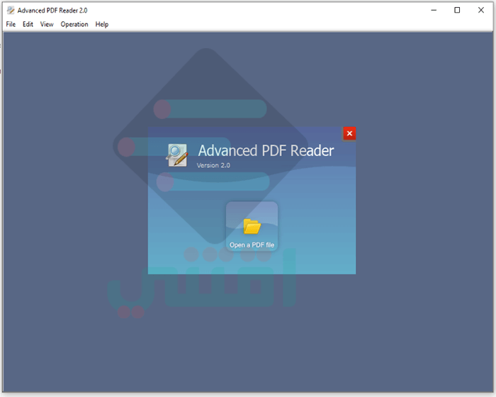 برنامج قارئ الكتب الالكترونية PDF للكمبيوتر Advanced PDF Reader