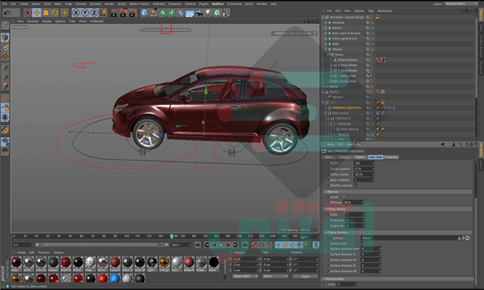 تحميل برنامج سينما فور دي للكمبيوتر مجانا Maxon CINEMA 4D Studio