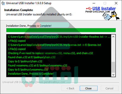 برنامج حرق Windows و Linux على فلاشة Universal USB Installer مجاناً