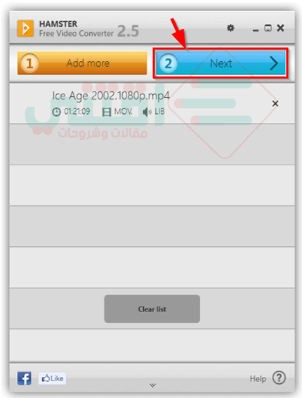 تحميل افضل برنامج لضغط وتقليل حجم الفيديو مع الحفاظ على جودته Hamster Free Video Converter مجاناً