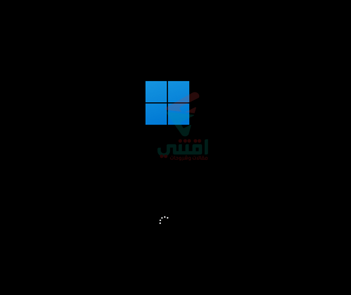 بدء تشغيل نظام ويندوز 11